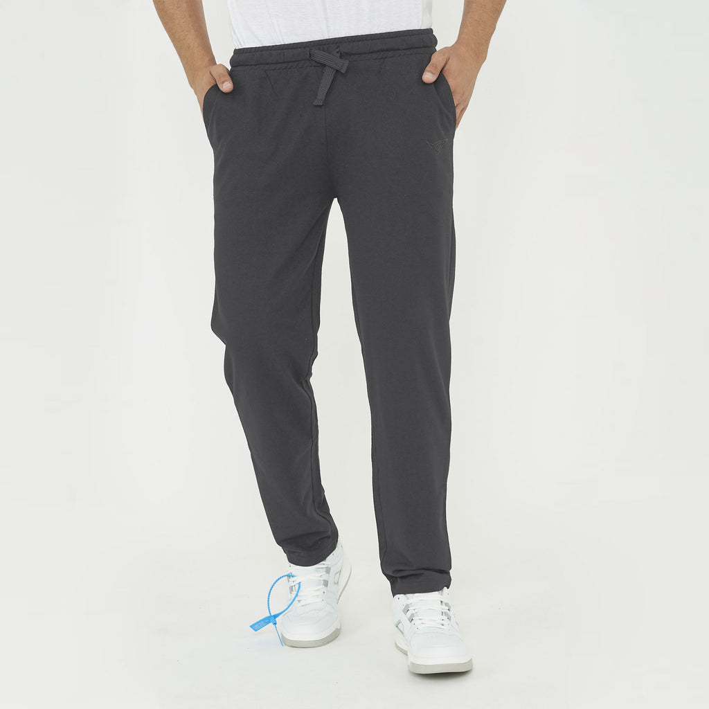 Pantaloni running slim fit con zip alla caviglia
