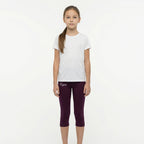 Pinocchietto da training in jersey elasticizzato