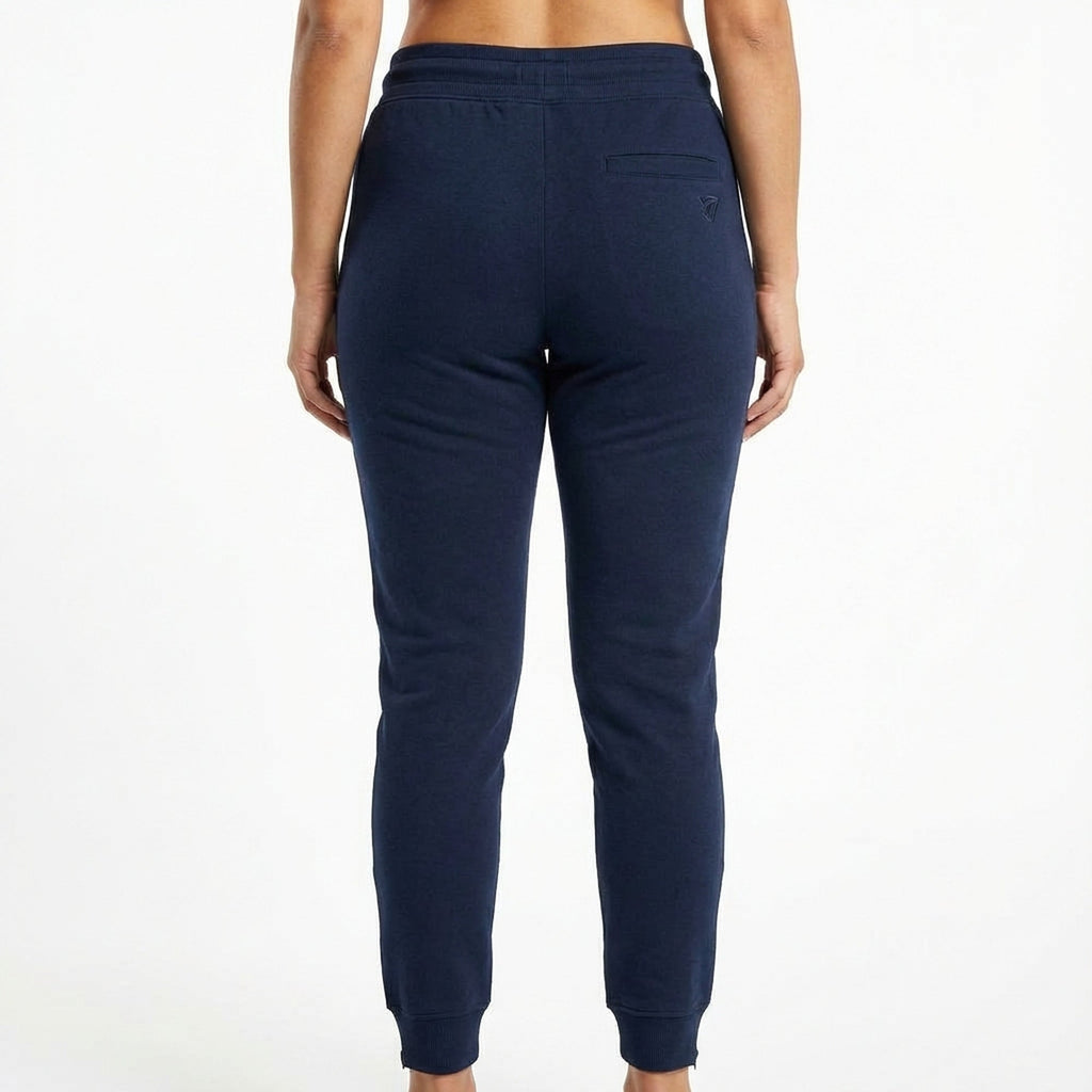 Pantalons de sport en coton Skinny - taille oversize