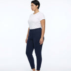 Pantalons de sport en coton Skinny - taille oversize