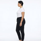 Pantalons de sport en coton Skinny - taille oversize