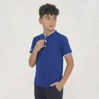 Polo a maniche corte in cotone Dacca - taglie piccole