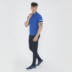 Korte-mouwen tennis polo van katoen