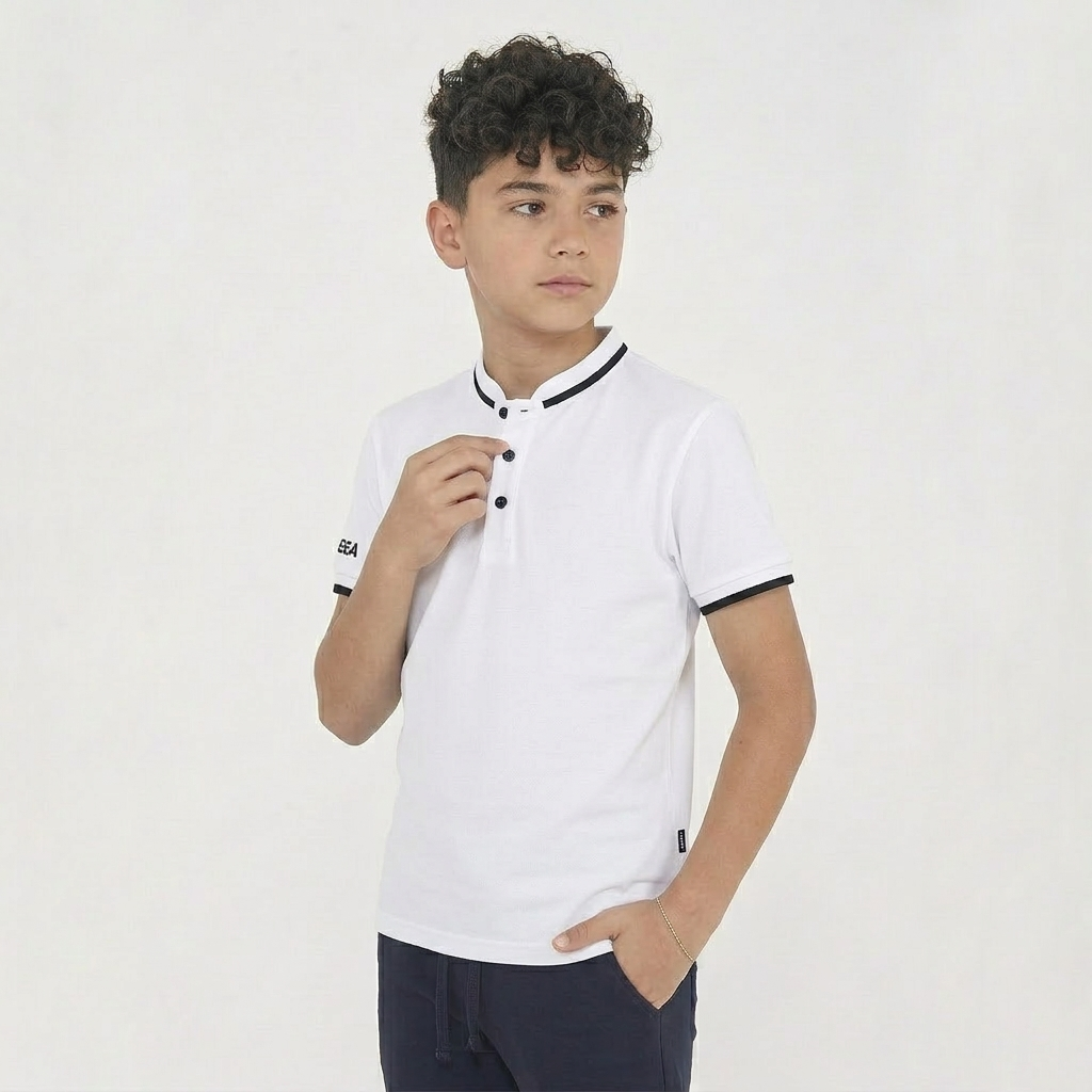 Polo de manga corta de algodón Dacca (tallas pequeñas)