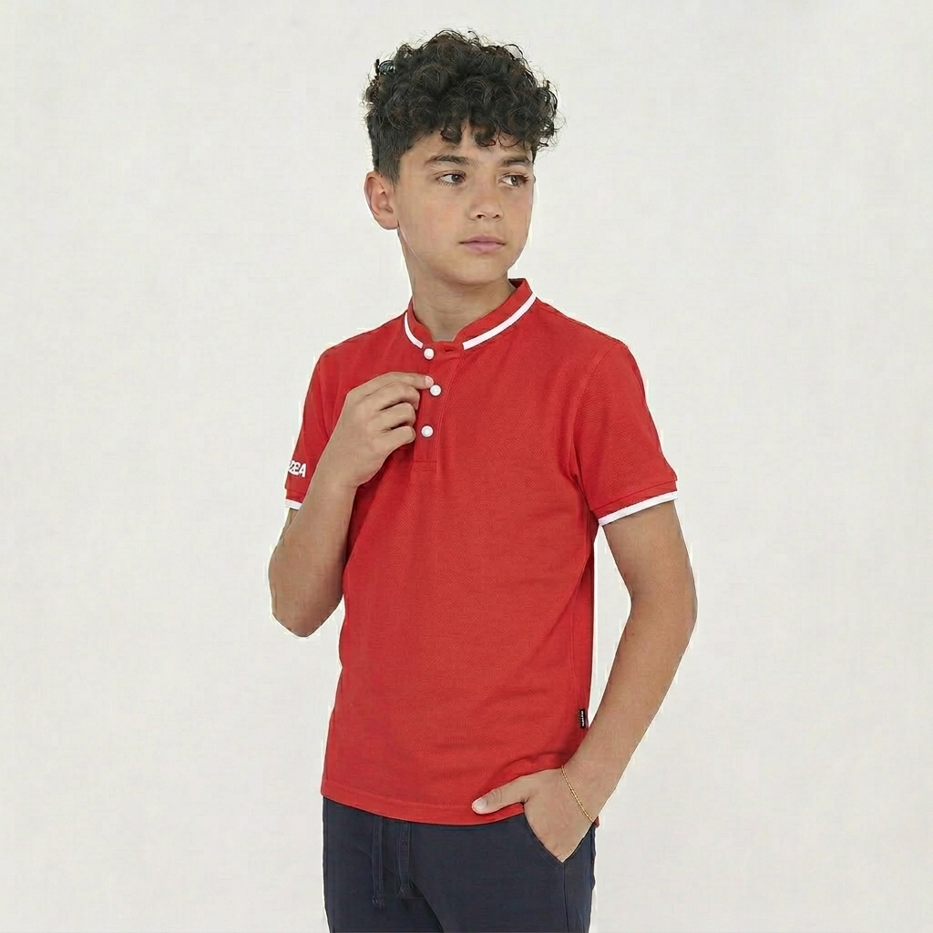 Polo de manga corta de algodón Dacca (tallas pequeñas)