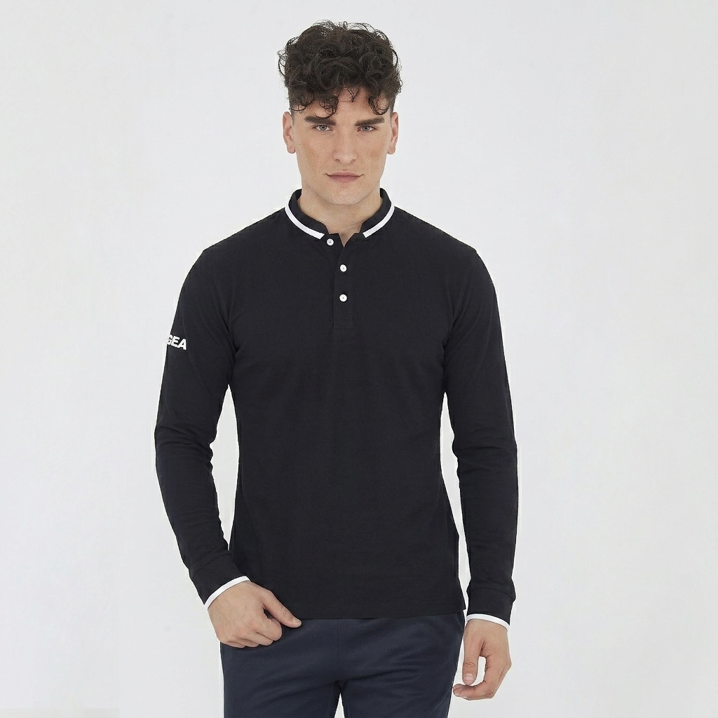 Maglia Polo a maniche lunghe Dacca