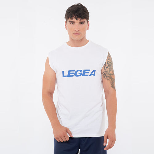 Canotta in cotone logo grande Performance Sponsor