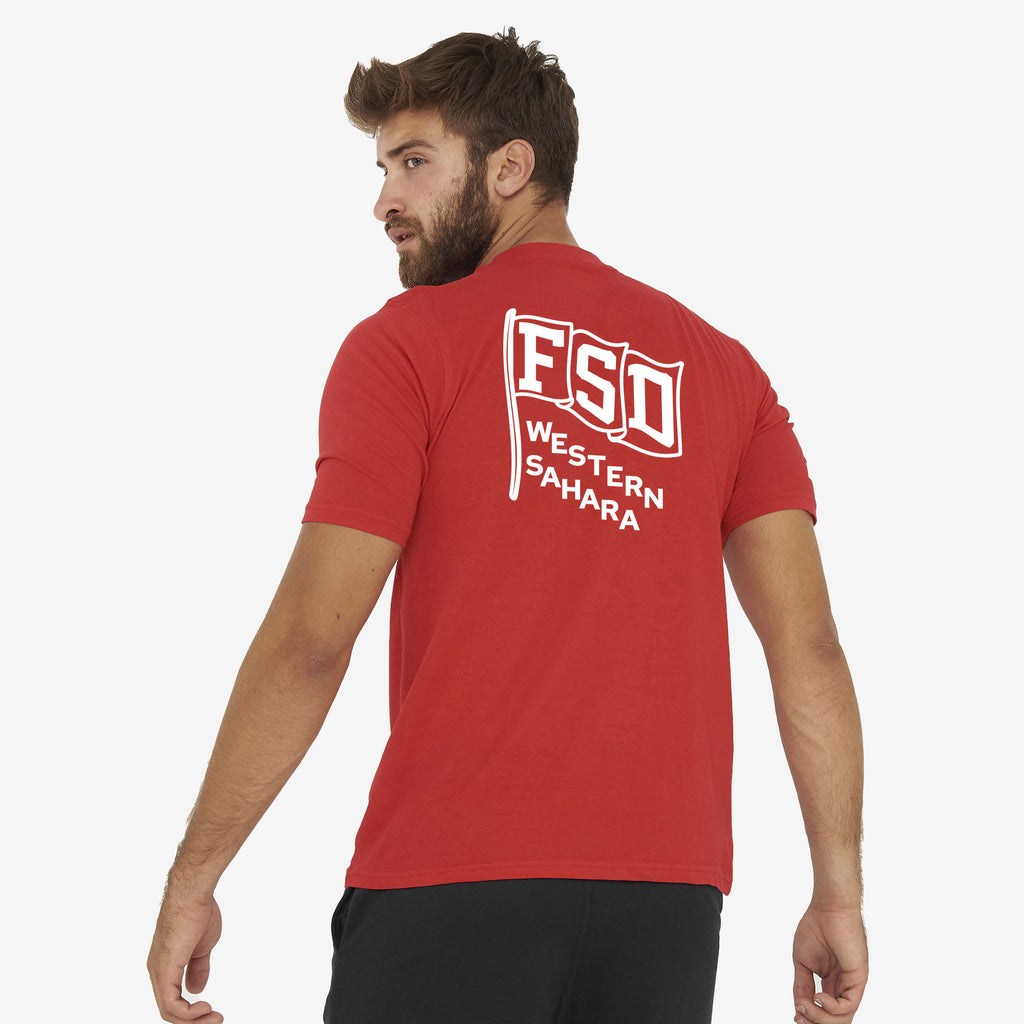 Camiseta Fan Jolly - Federación Saharaui - rojo