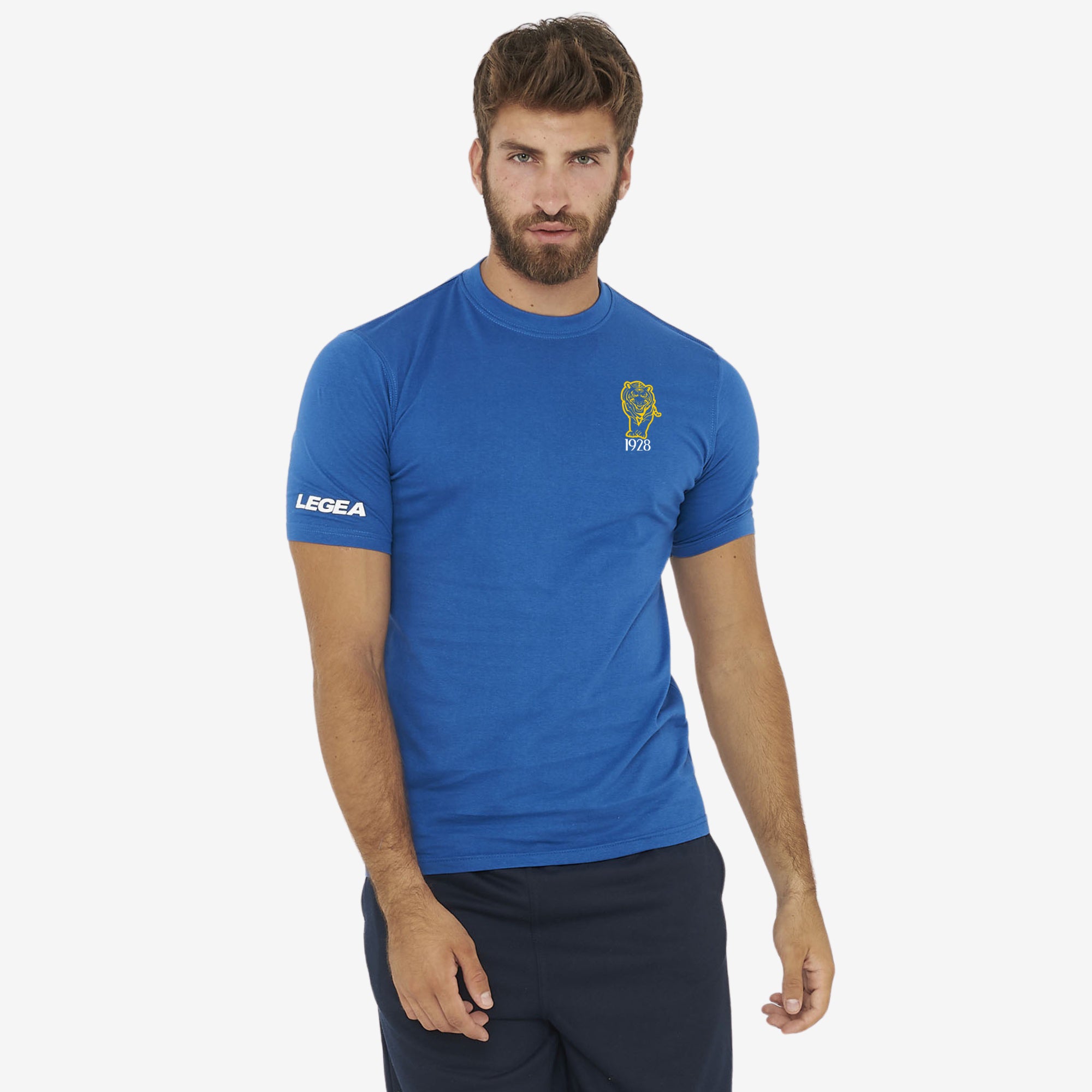 T-Shirt Stampa Occhio della Tigre azzurra - Giugliano Calcio