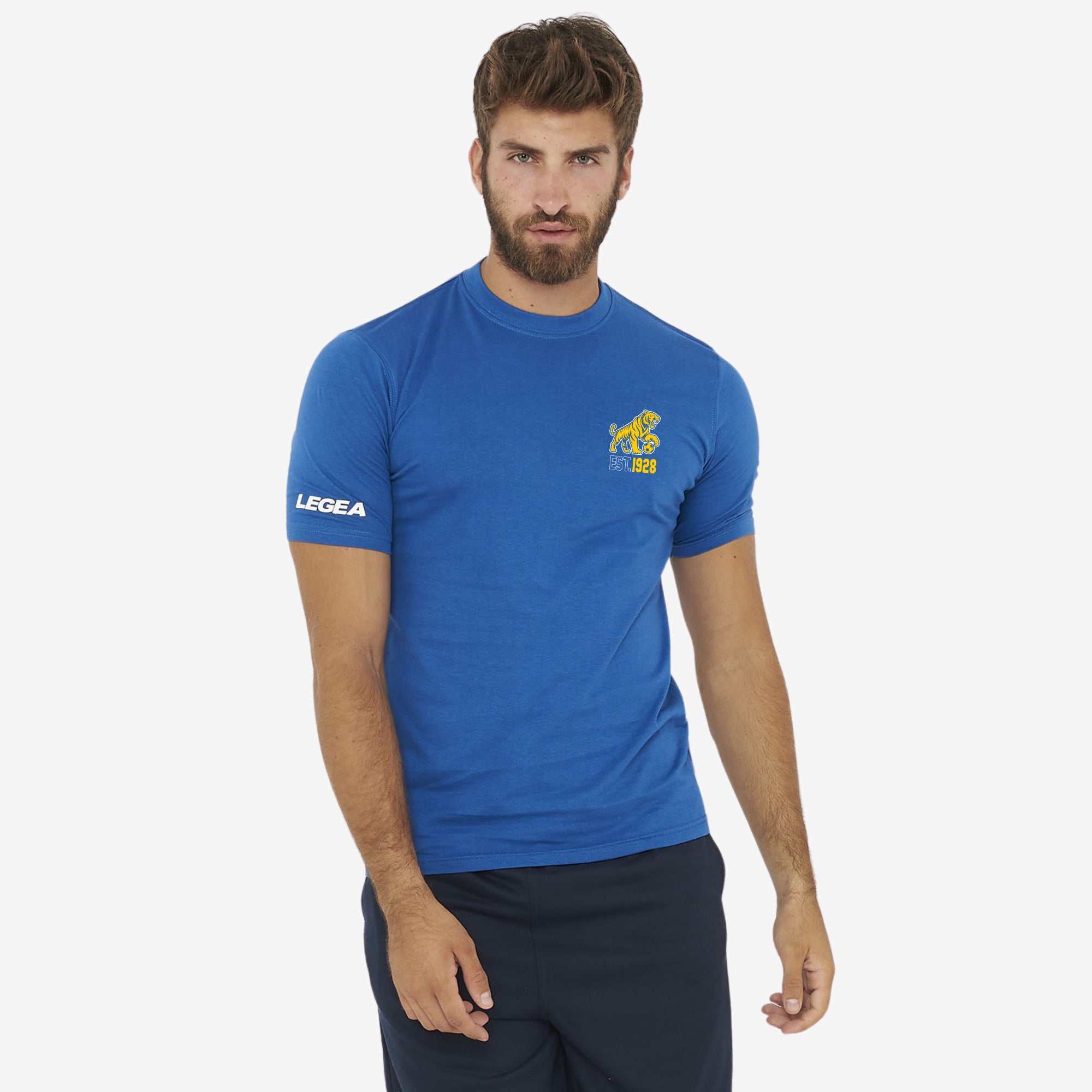 T-Shirt Stampa Vintage azzurra - Giugliano Calcio