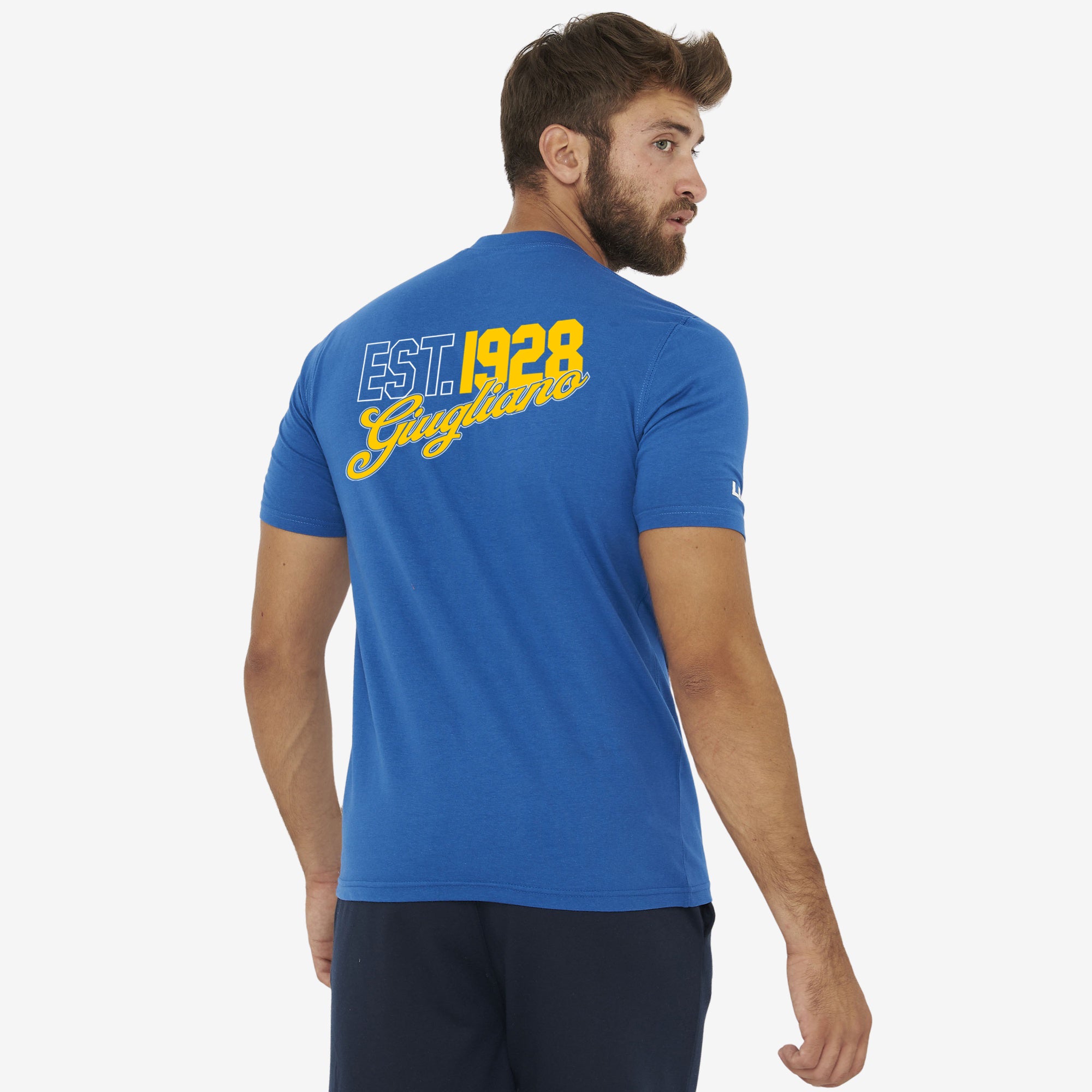 T-Shirt Stampa Vintage azzurra - Giugliano Calcio