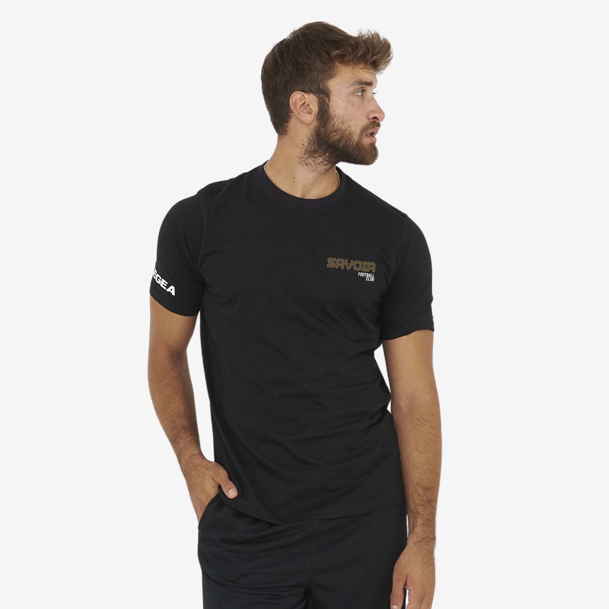 T-shirt Modern nera - Savoia 1908