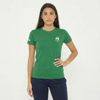 Camiseta verde de algodón con cuello redondo - Volley Team San Giacomo