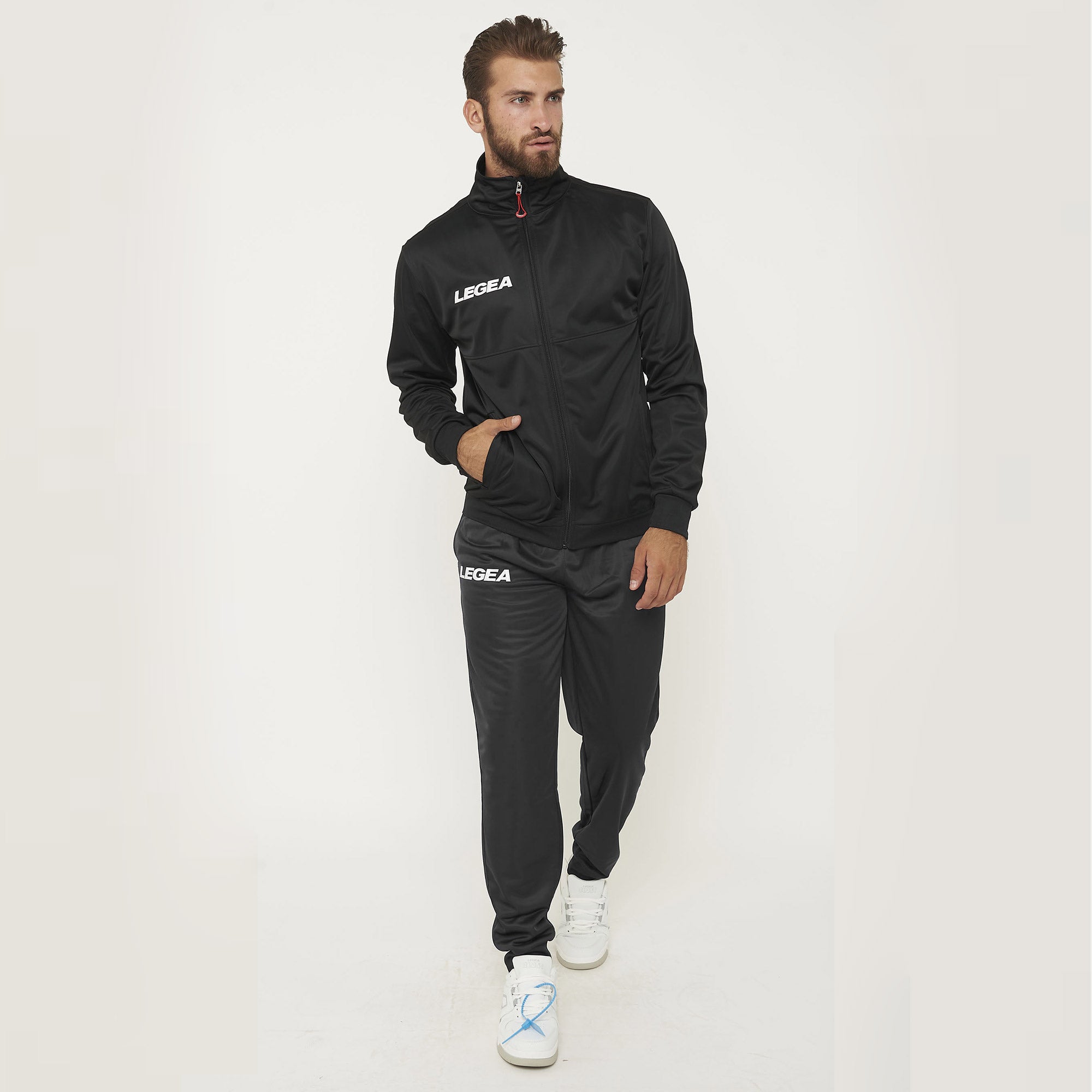 Veste de sport zippée Cuba - taille S noire
