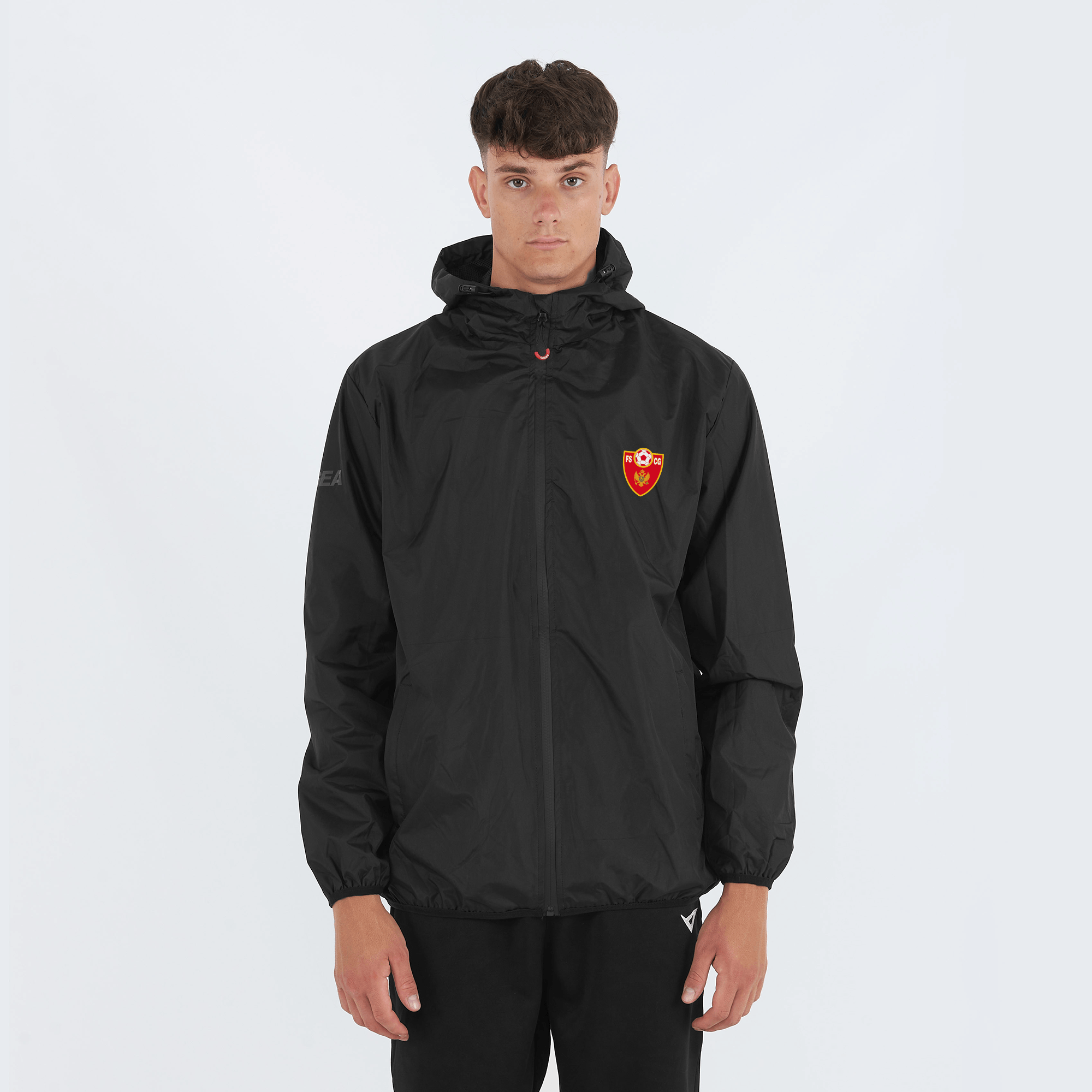 Giacca antivento nera - Montenegro