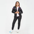 Tuta sportiva completa Sender - Nero | Fucsia - L