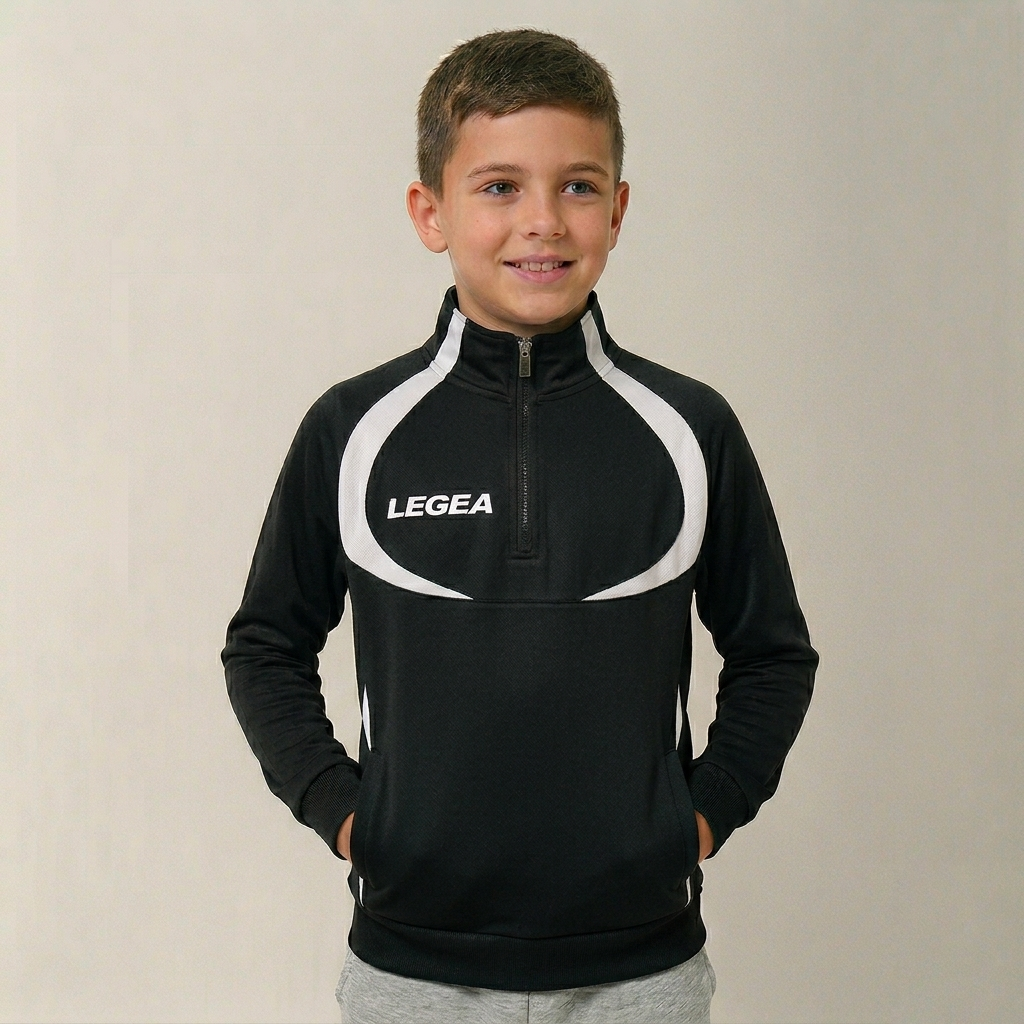 trainingjack-met-halve-rits-algerije-kleine-maten