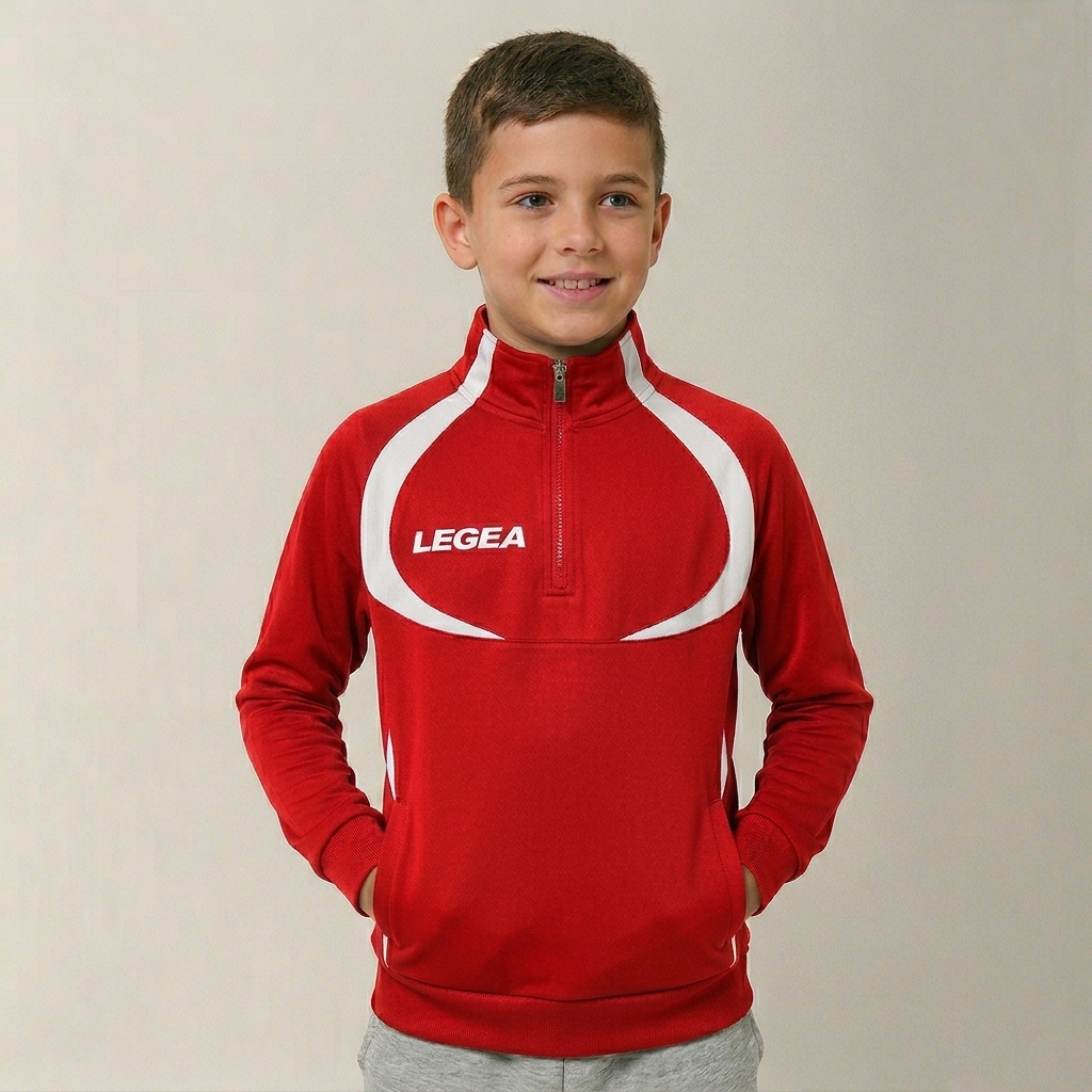 trainingjack-met-halve-rits-algerije-kleine-maten