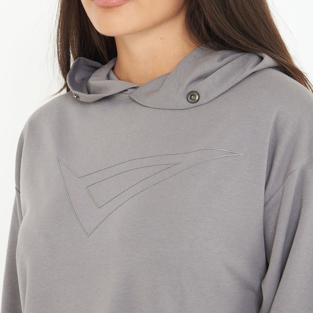 Hættetrøje i bomuld F Loosy