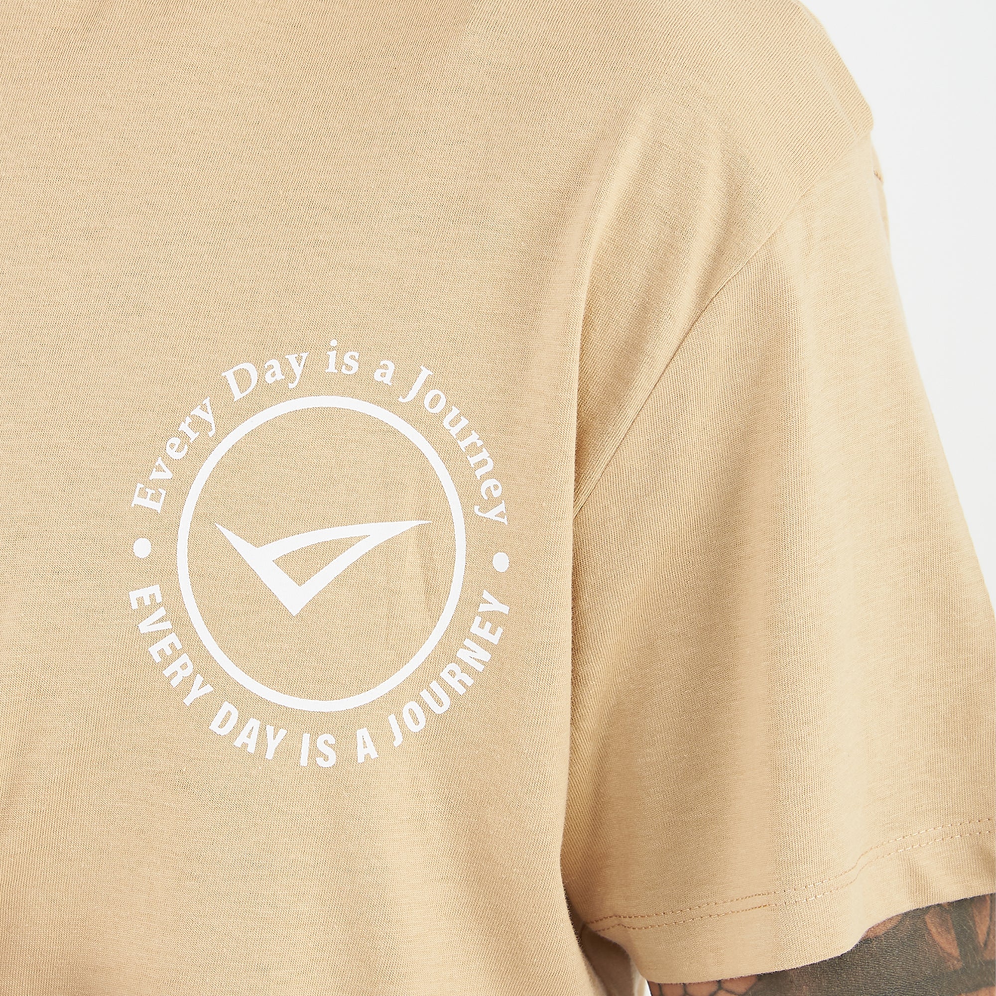 T-shirt i bomuld Traveller
