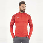 Giacca con mezza zip Bristol | Corallo | M