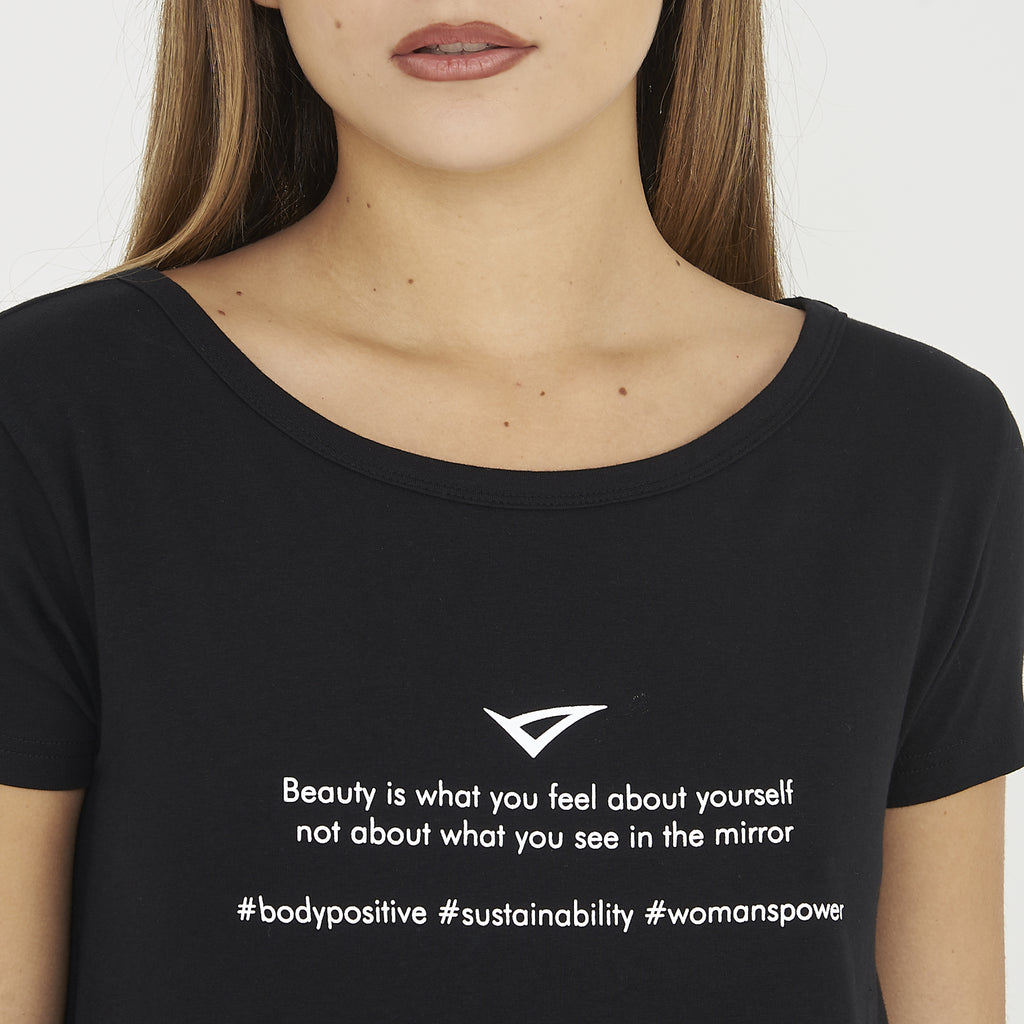 Bomulds-T-shirt Europa