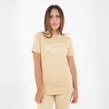 T-shirt in cotone Invincible - Sabbia - XL