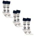 Calze Calcio Ciclone - pack da 3 paia -  Bianco | Nero - 2