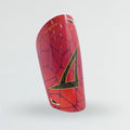 Pro Buckler Soccer Shin Guards - Fuchsia | Orange - L