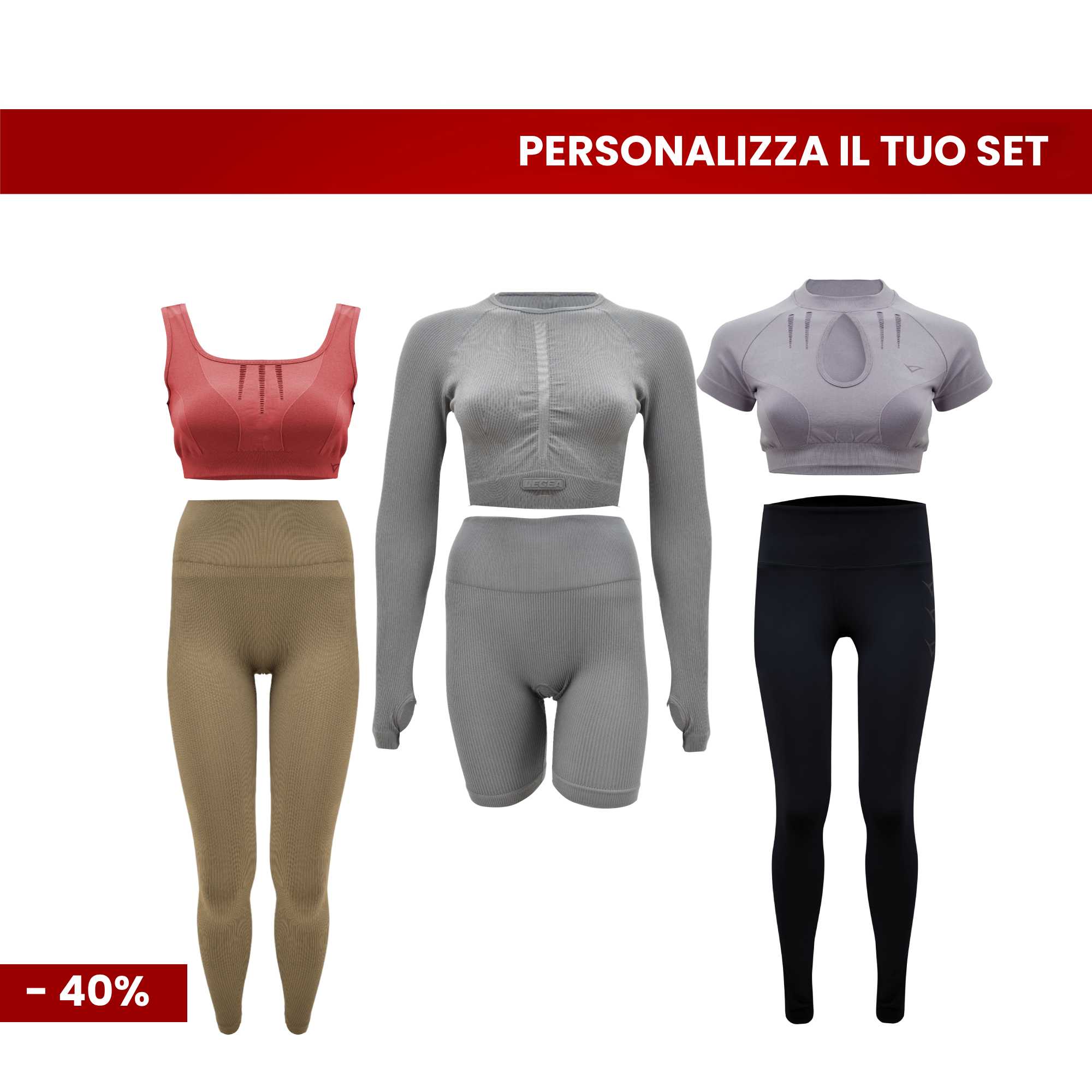 Personalizza il tuo set Fitness