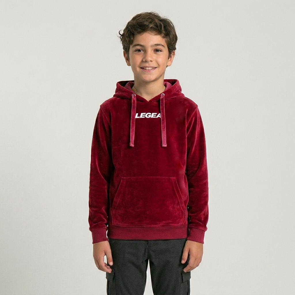 Sudadera con capucha y cremallera Spalato Junior - Tallas pequeñas